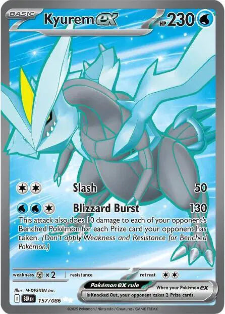 Kyurem ex 157/086 Black Bolt