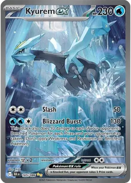 Kyurem ex 165/086 Black Bolt