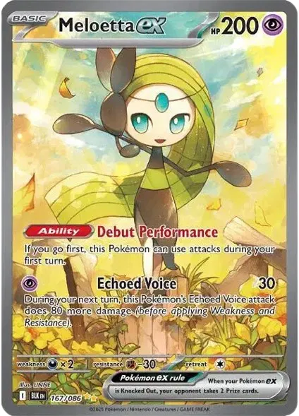 Meloetta ex 167/086 Black Bolt