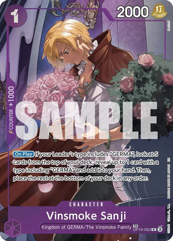 Vinsmoke Sanji (TR) OP10-063