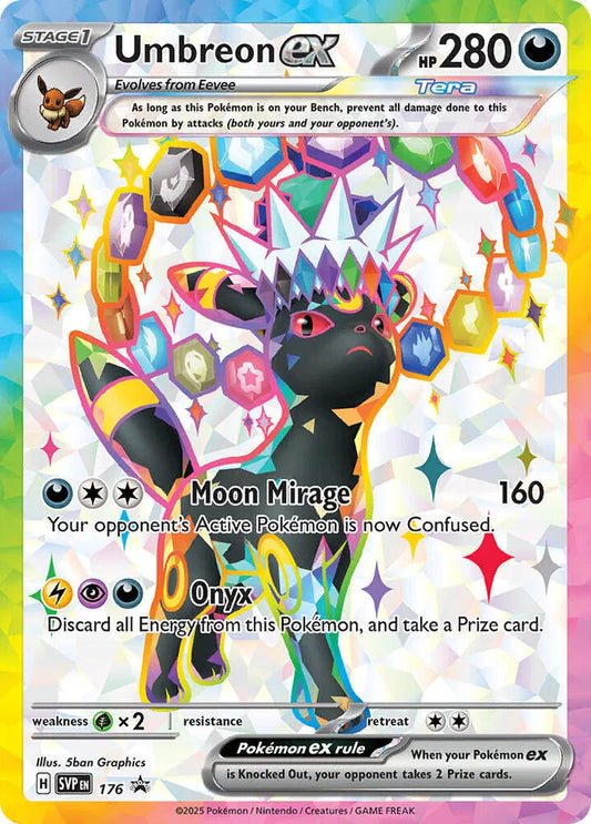 Umbreon ex 176 Black Star Promo