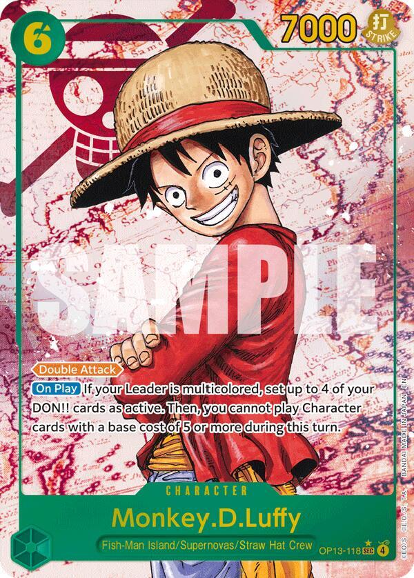 Monkey.D.Luffy (Parallel) OP13-118
