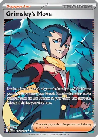 Grimsley's Move 120/094 Phantasmal Flames