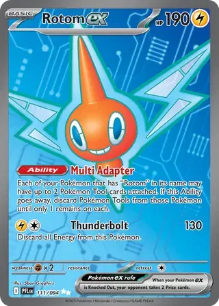 Rotom ex 111/094 Phantasmal Flames