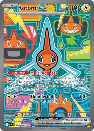 Rotom EX 126/094 Phantasmal Flames