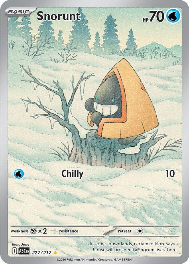 Snorunt 227/217 Ascended Heroes