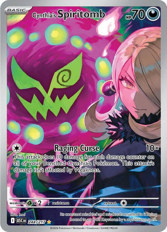 Cynthia's Spiritomb 244/217 Ascended Heroes