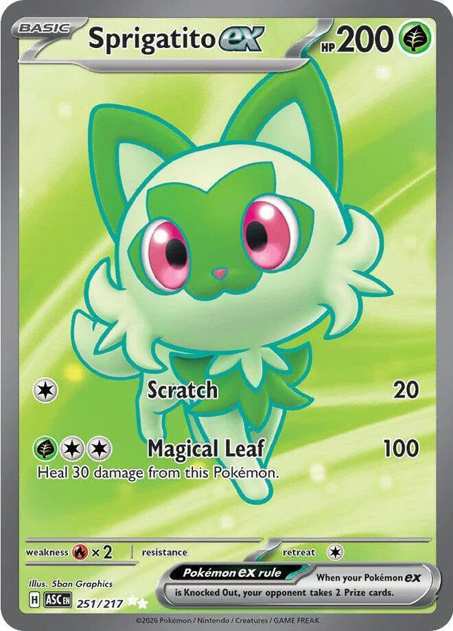 Sprigatito ex 251/217 Ascended Heroes