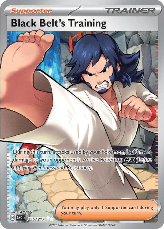 Black Belt's Training 255/217 Ascended Heroes