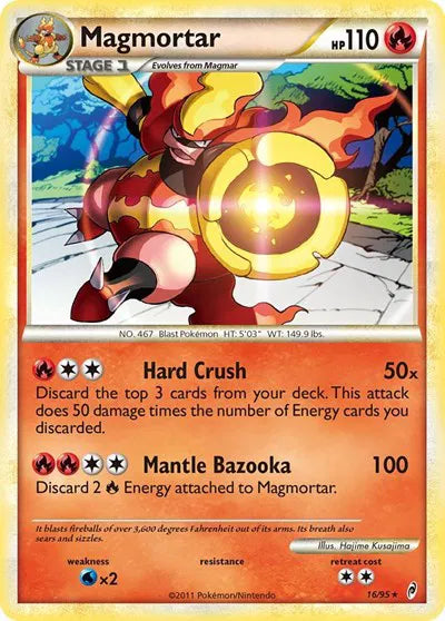 Magmortar Holo 16/95 Call of Legends