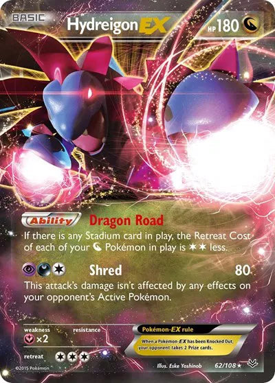 (LP) Hydreigon EX 62/108 Roaring Skies