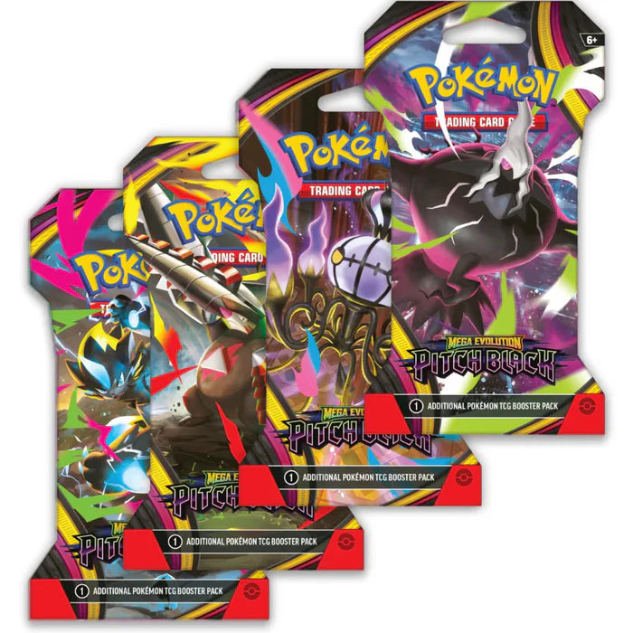 Pitch Black Sleeved Booster Packs (No Limit)