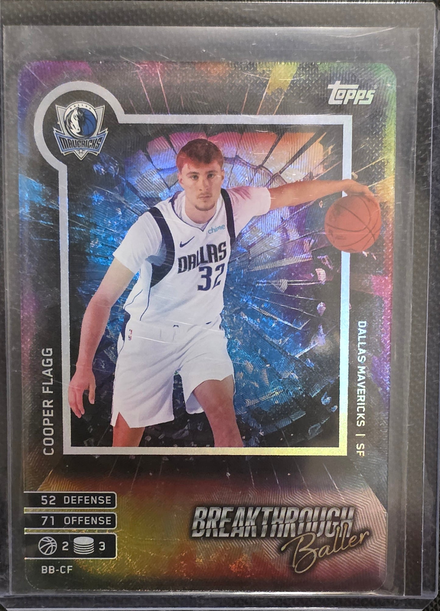 2025/26 Topps Match Attax Cooper Flagg Breakthrough Baller