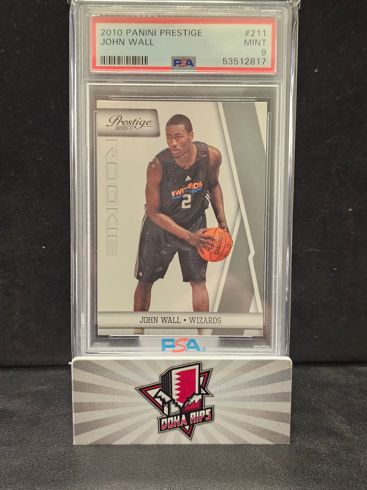 2010 Prestige John Wall PSA 9 RC