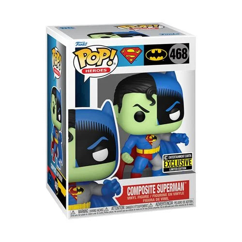 Composite Superman Funko Pop Figure Entertainment Earth Exclusive