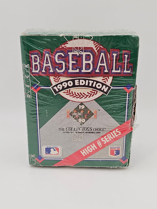 1990 Upper Deck High # Series Factory Sealed (Factory Sealing slightly damaged)