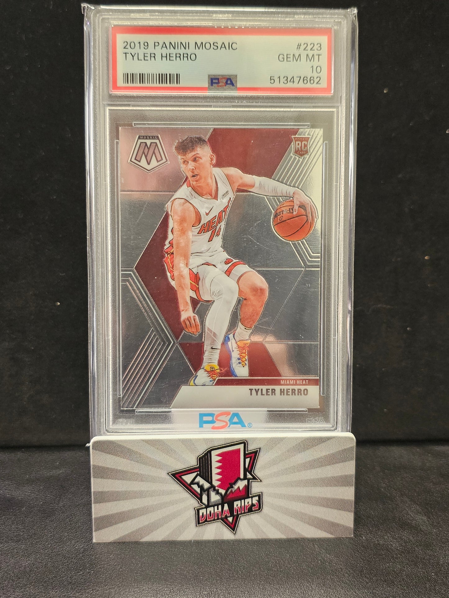 2019 Mosaic Tyler Hero PSA 10 RC