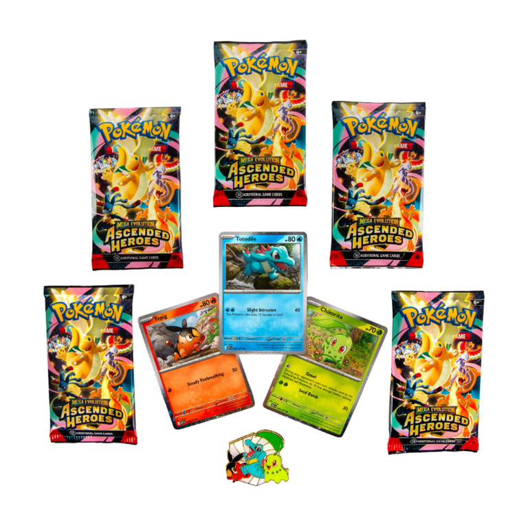 Ascended Heroes First Partners Deluxe Pin Collection Box (Limit 1 per customer)