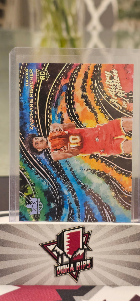 2024/25 Court Kings Zaccharie Risacher Artistry in Motion 005/125