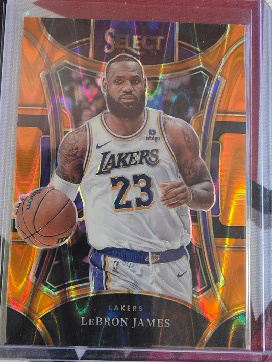 2023 Select LeBron James Orange Wave