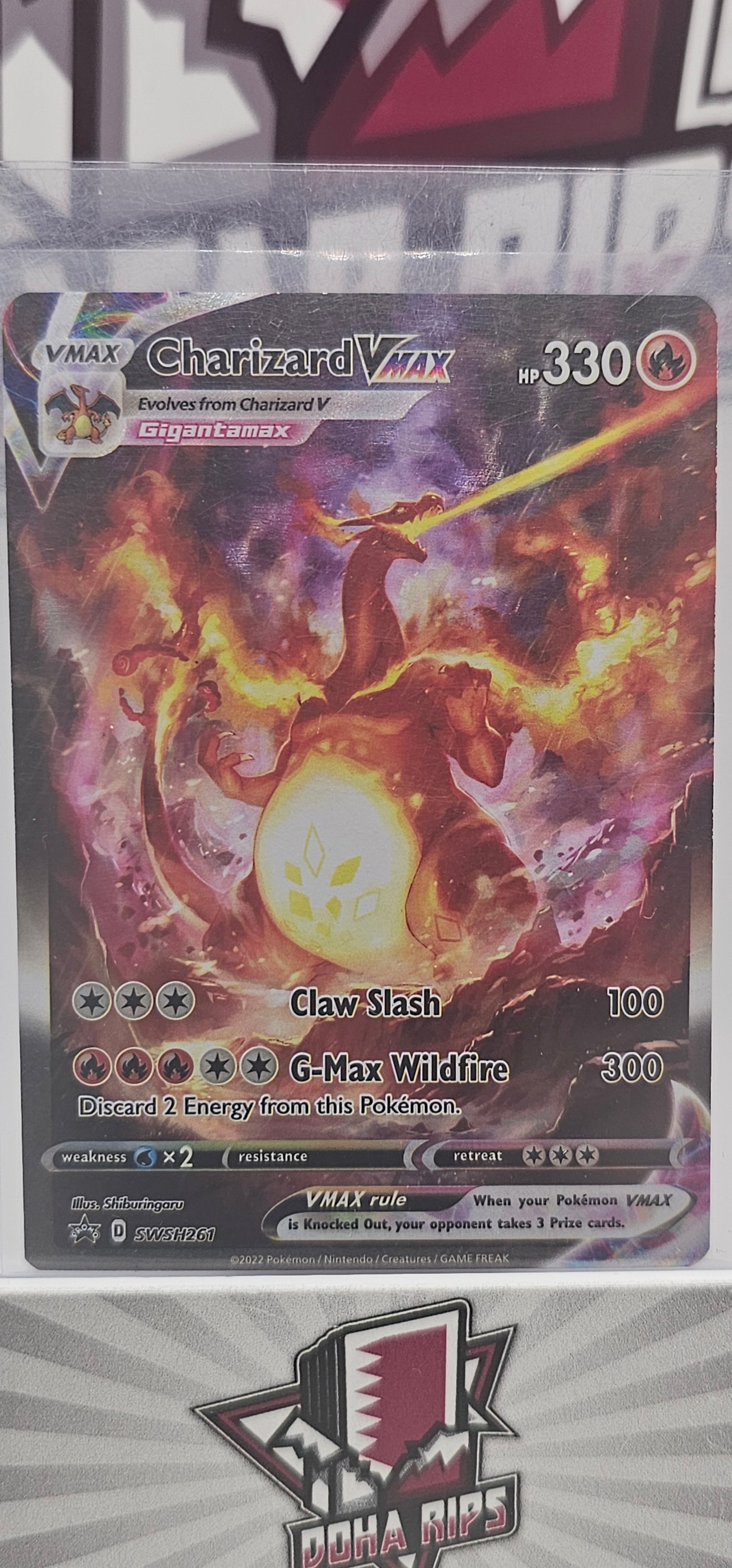 Charizard VMax SWSH261