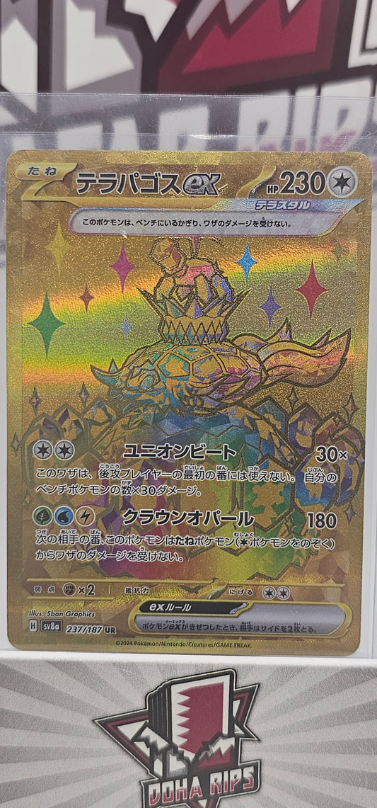 Terapagos EX 237/187 SV8A Terastal Festival