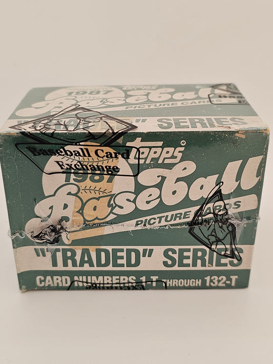 1987 Topps Traded Set BBCE Sealed from a factory set