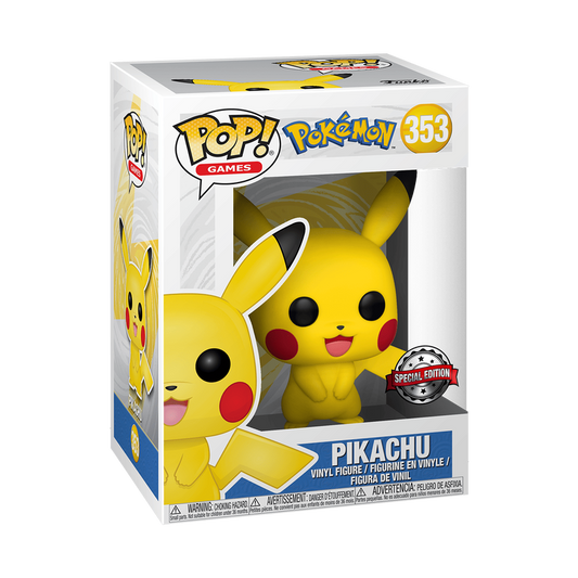 Pikachu Exc Funko Pop Figure