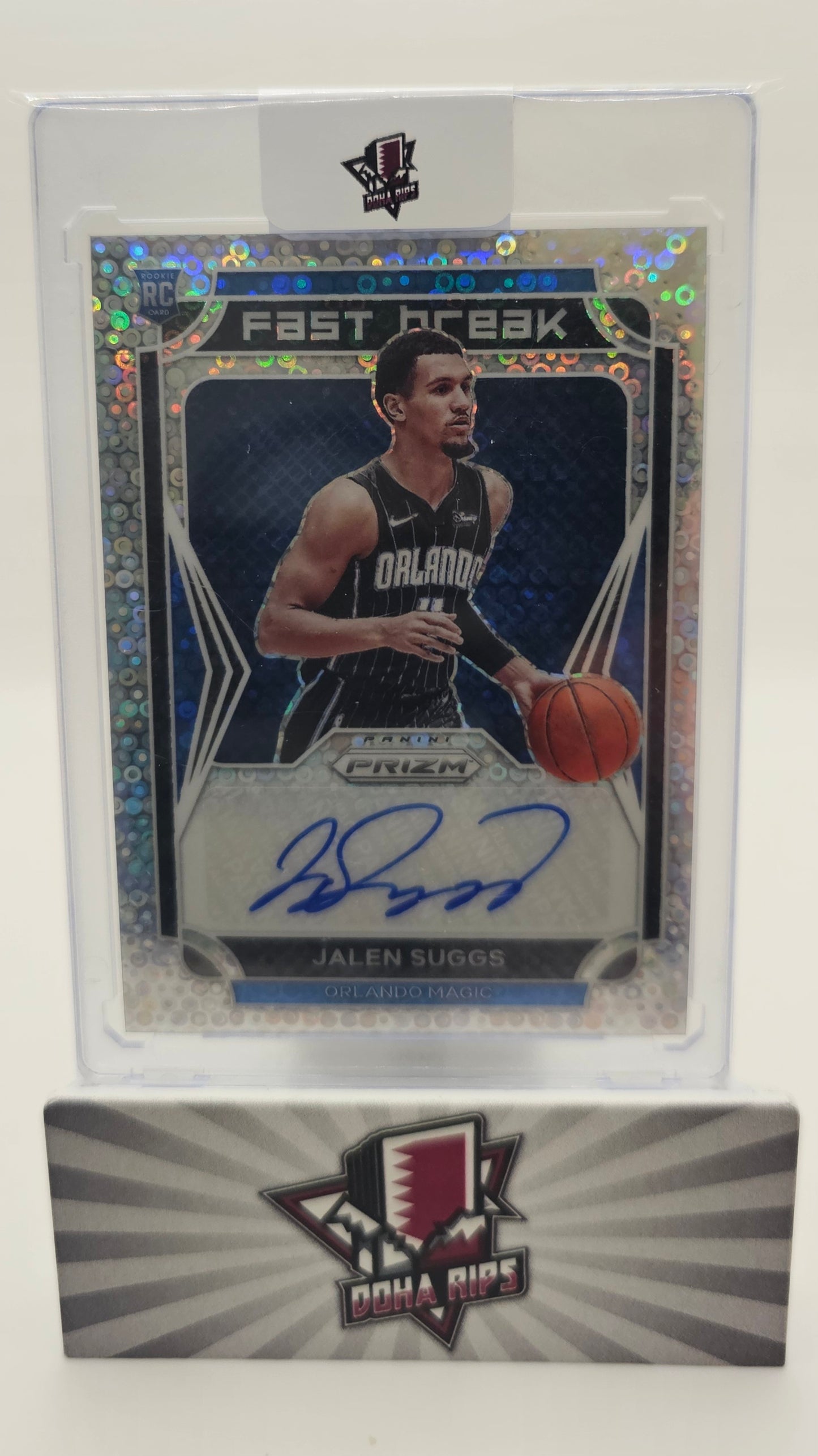 2021/22 Panini Jalen Suggs Fast Break Disco Autograph Rookie Card