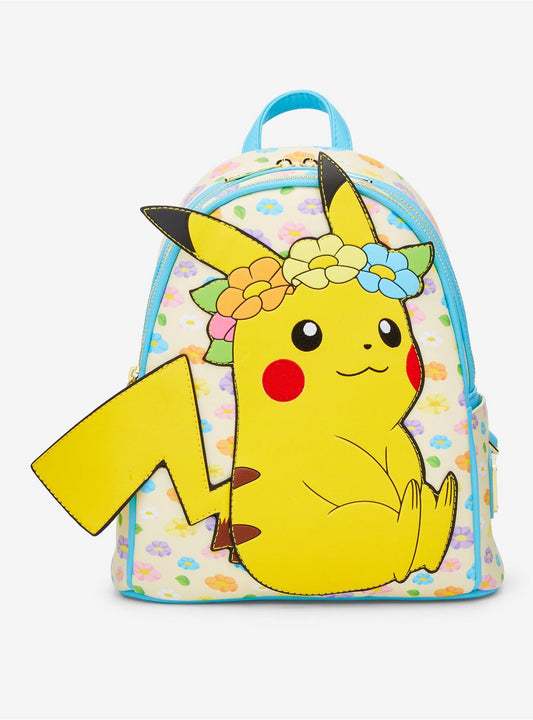 Pikachu Floral Crown Loungefly Backpack