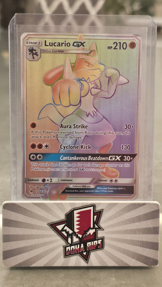 Lucario GX 135/131 Forbidden Light