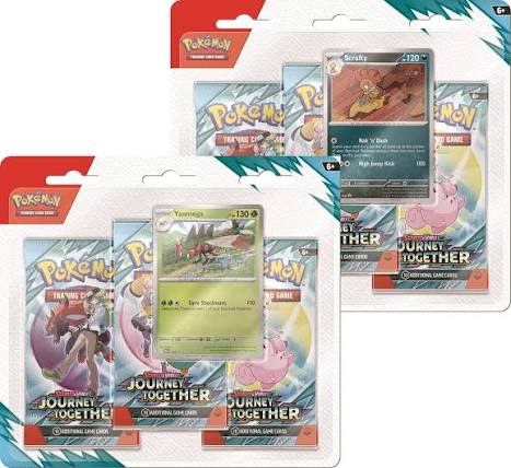 Journey Together 3 Pack Blister