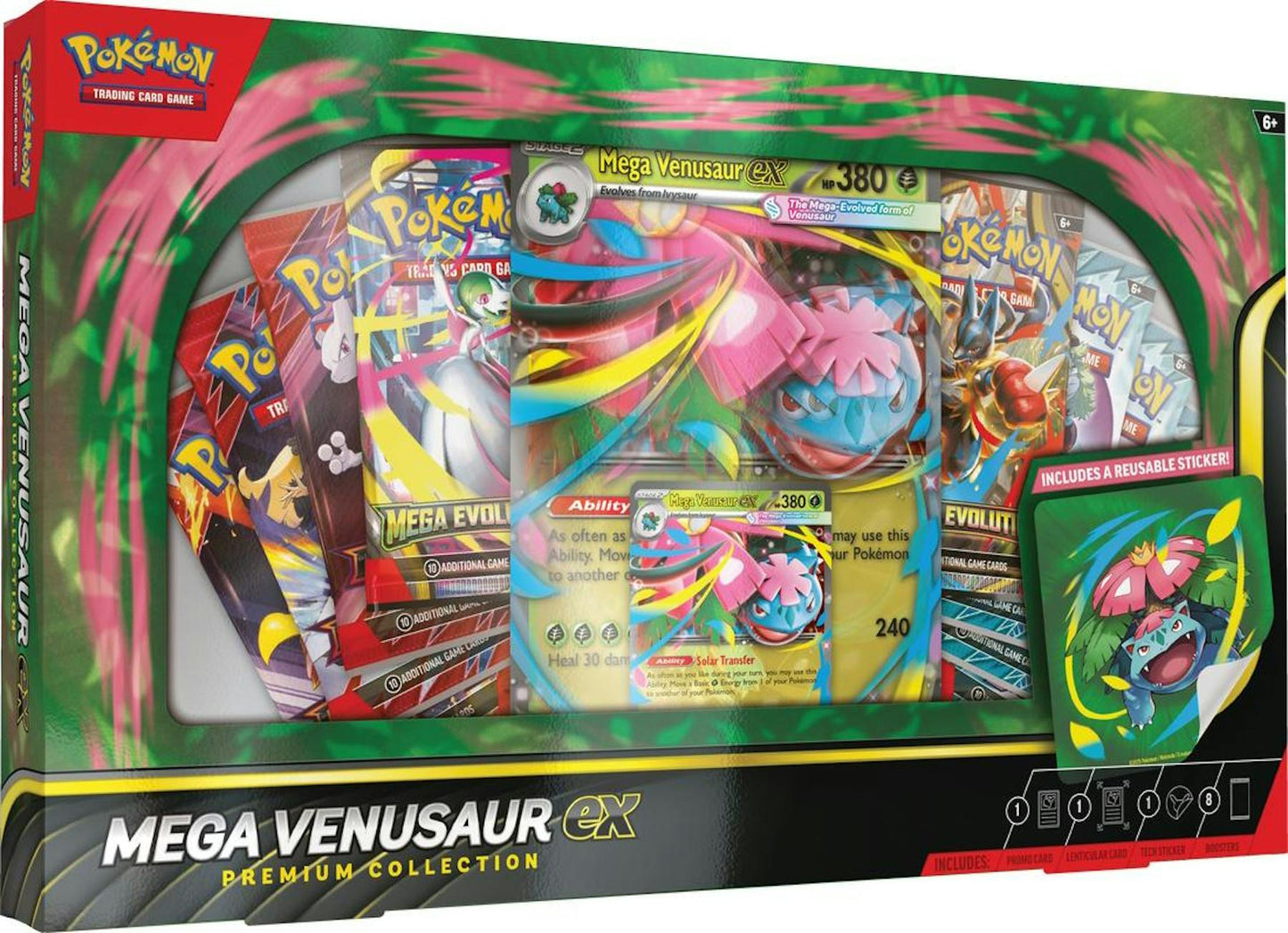 Mega Venasaur EX Premium Collection Box