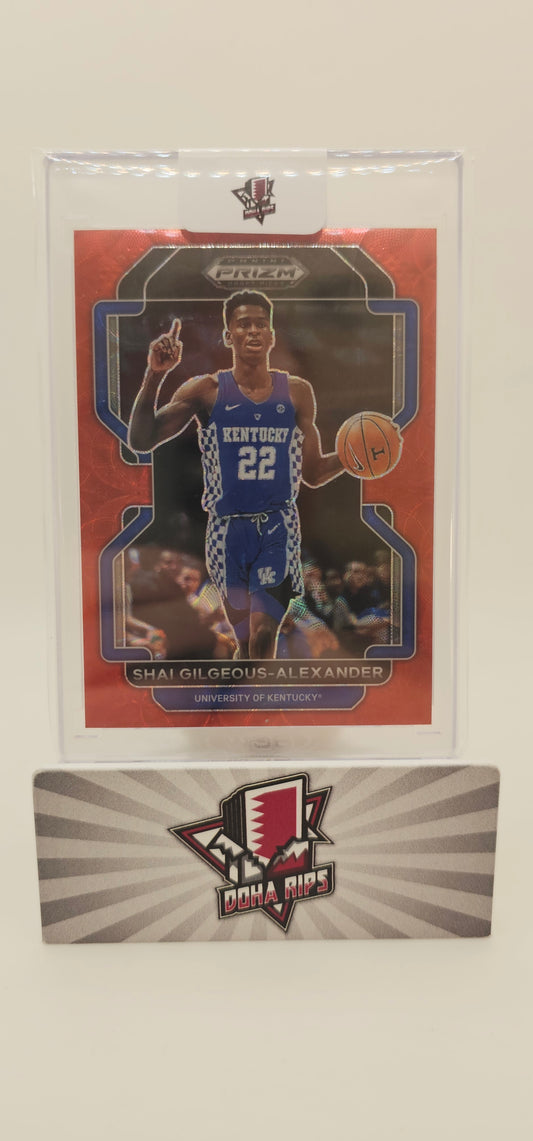 2022/23 Prizm Draft Picks Shai Gilgeois Alexander Red Prizm 49/88