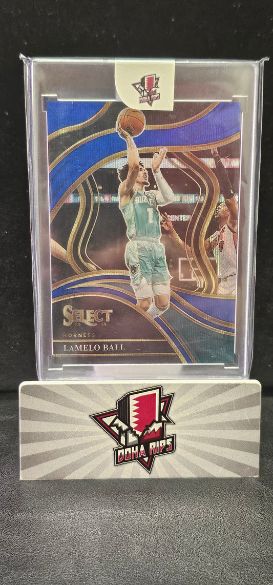 2023/24 Select LaMelo Ball Courtside Wave Blue 44/75