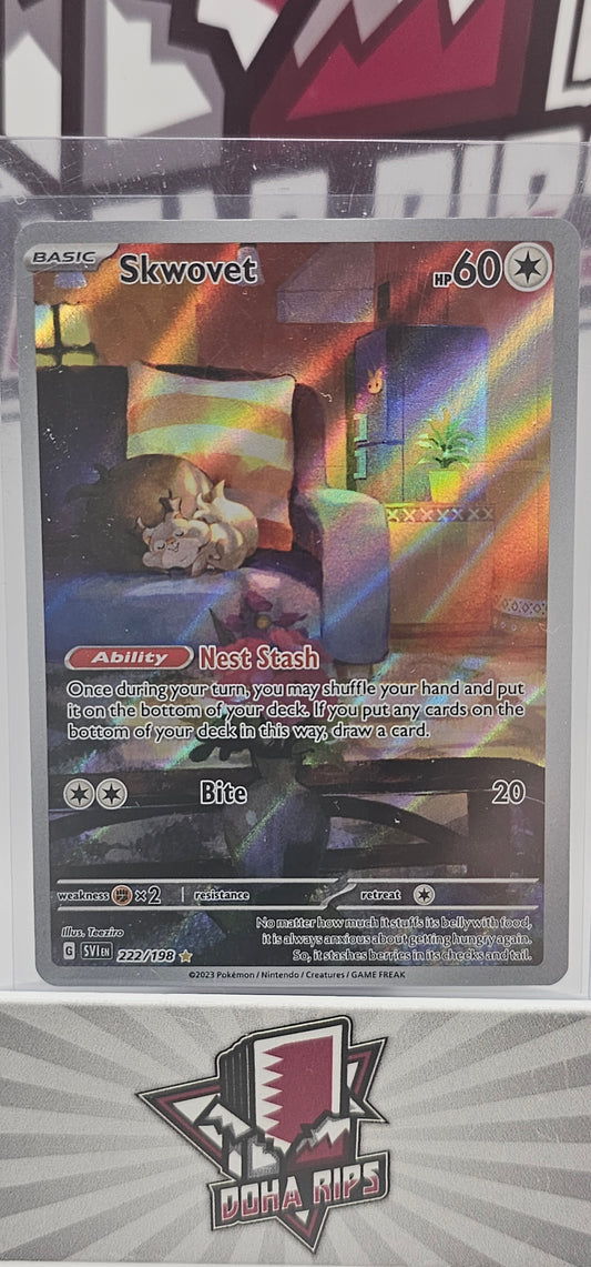 Skwovet 222/198 Scarlet and Violet Base Set