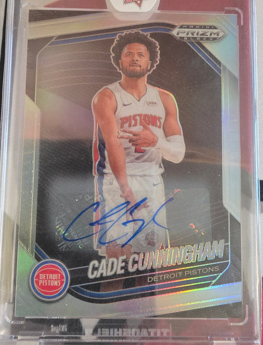 2025/26 Prizm Black Cade Cunningham Auto