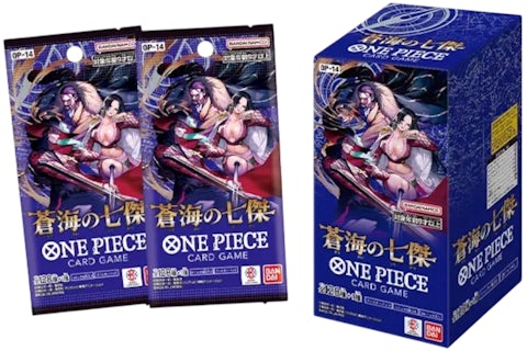 OP-14 The Azure Seas Seven Japanese Booster Box