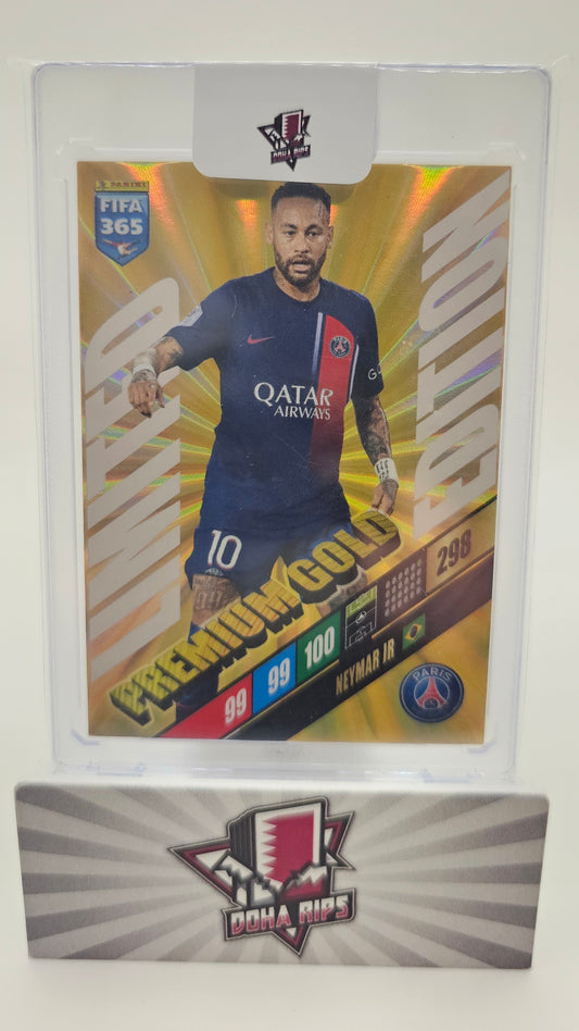 2024 Adrenalyn XL Neymar Jr Limited Edition Premium Gold