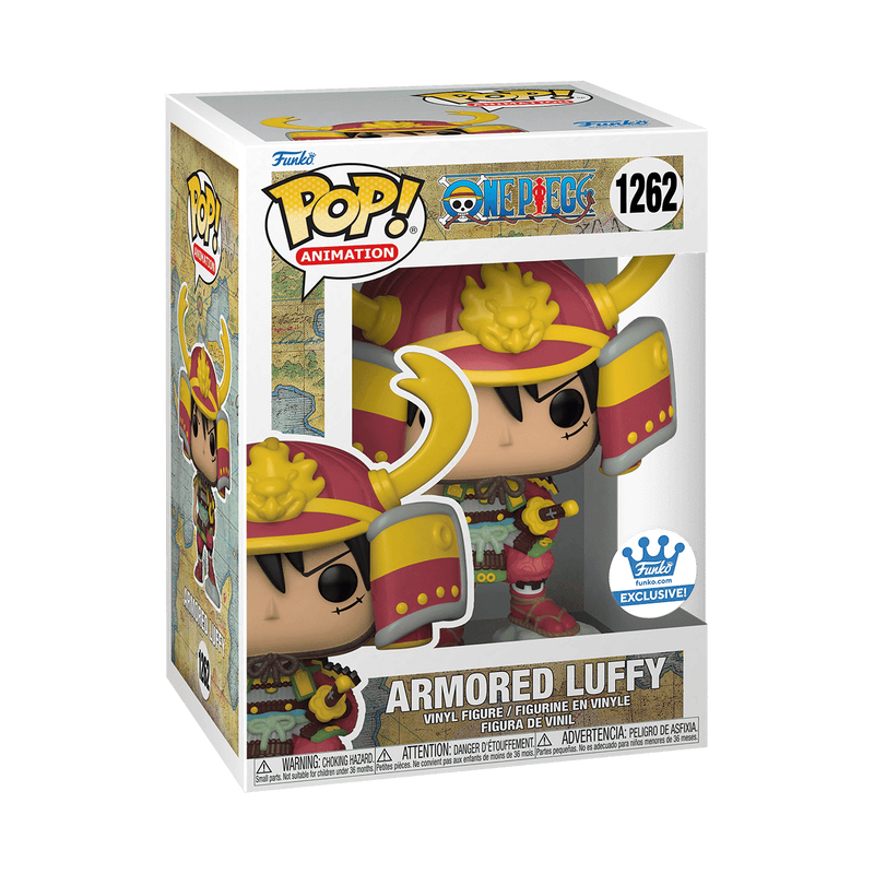 Armored Luffy Funko Pop Figure Funko.com Exclusive