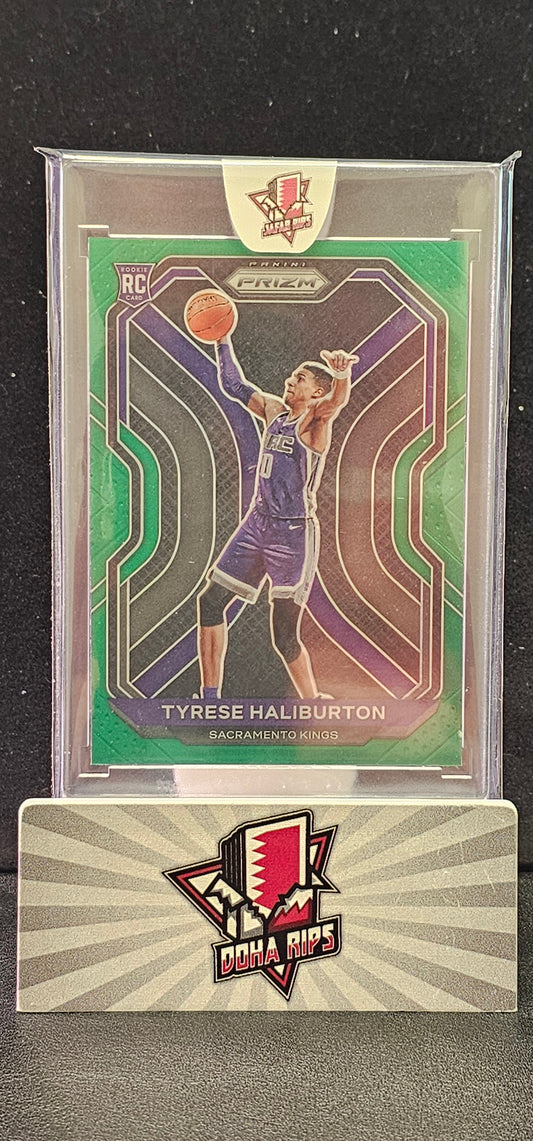 2020/21 Prizm Tyrese Haliburton Green Prizm RC