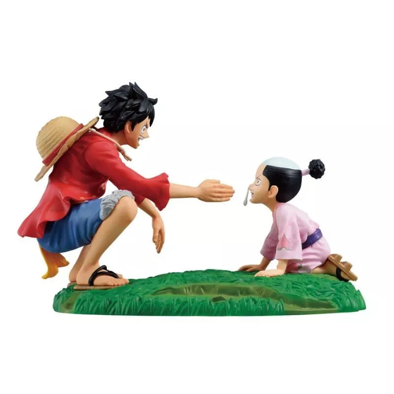 Ichiban Kuji New Dawn Revible Moment Luffy & Momonosuke Prize C