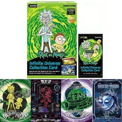 Rick and Morty Infinite Universe Collection Card Box